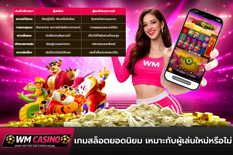 เกมสล็อตยอดนิยม เหมาะกับผู้เล่นใหม่หรือไม่