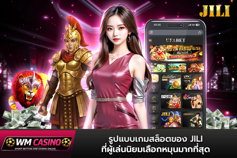 รูปแบบเกมสล็อตของ JILI ที่ผู้เล่นนิยมเลือกหมุนมากที่สุด