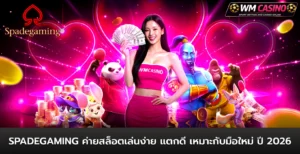 spadegaming ค่ายสล็อตเล่นง่าย แตกดี เหมาะกับมือใหม่ ปี 2026